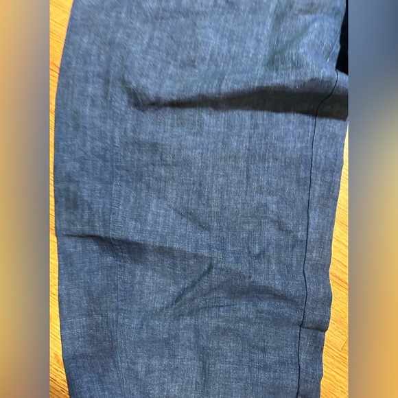 Eileen Fisher Organic Linen Pant size L (I 9 - Picture 4 of 12